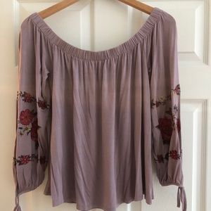 American Eagle off shoulder top